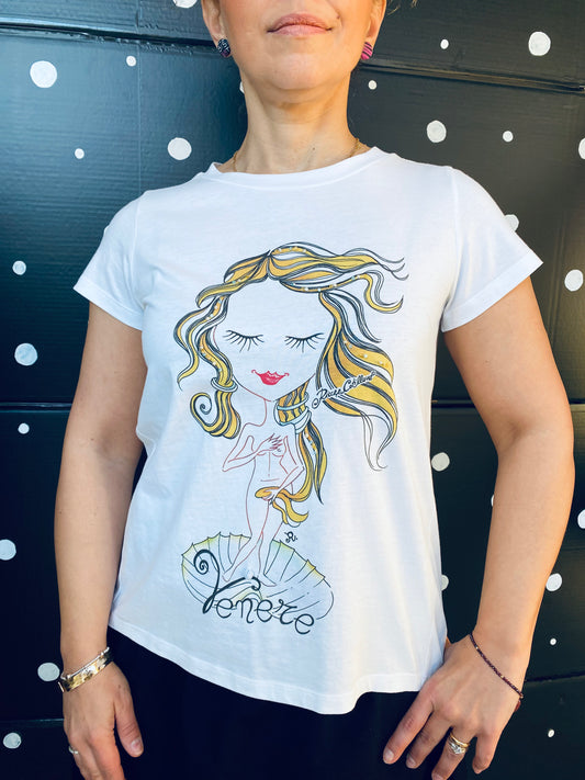 T-SHIRT ICONICA VENERE DI BOTTICELLI