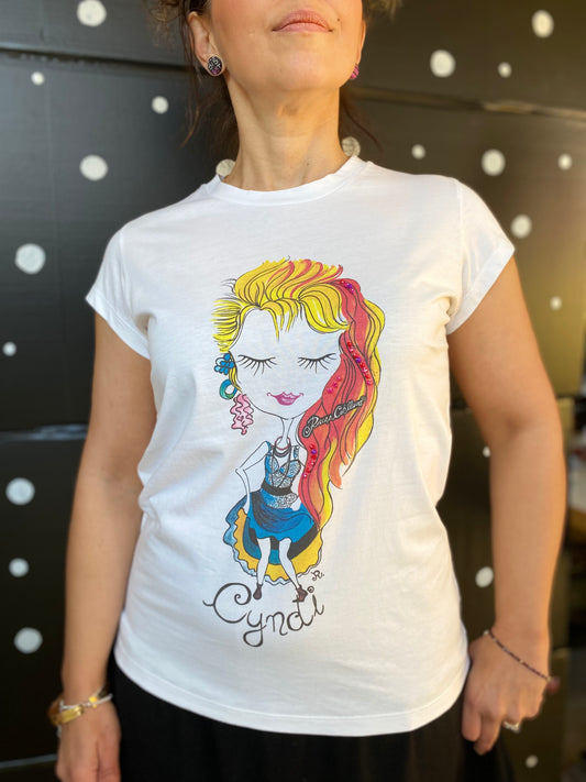 T-SHIRT ICONICA CYNDI LOPER